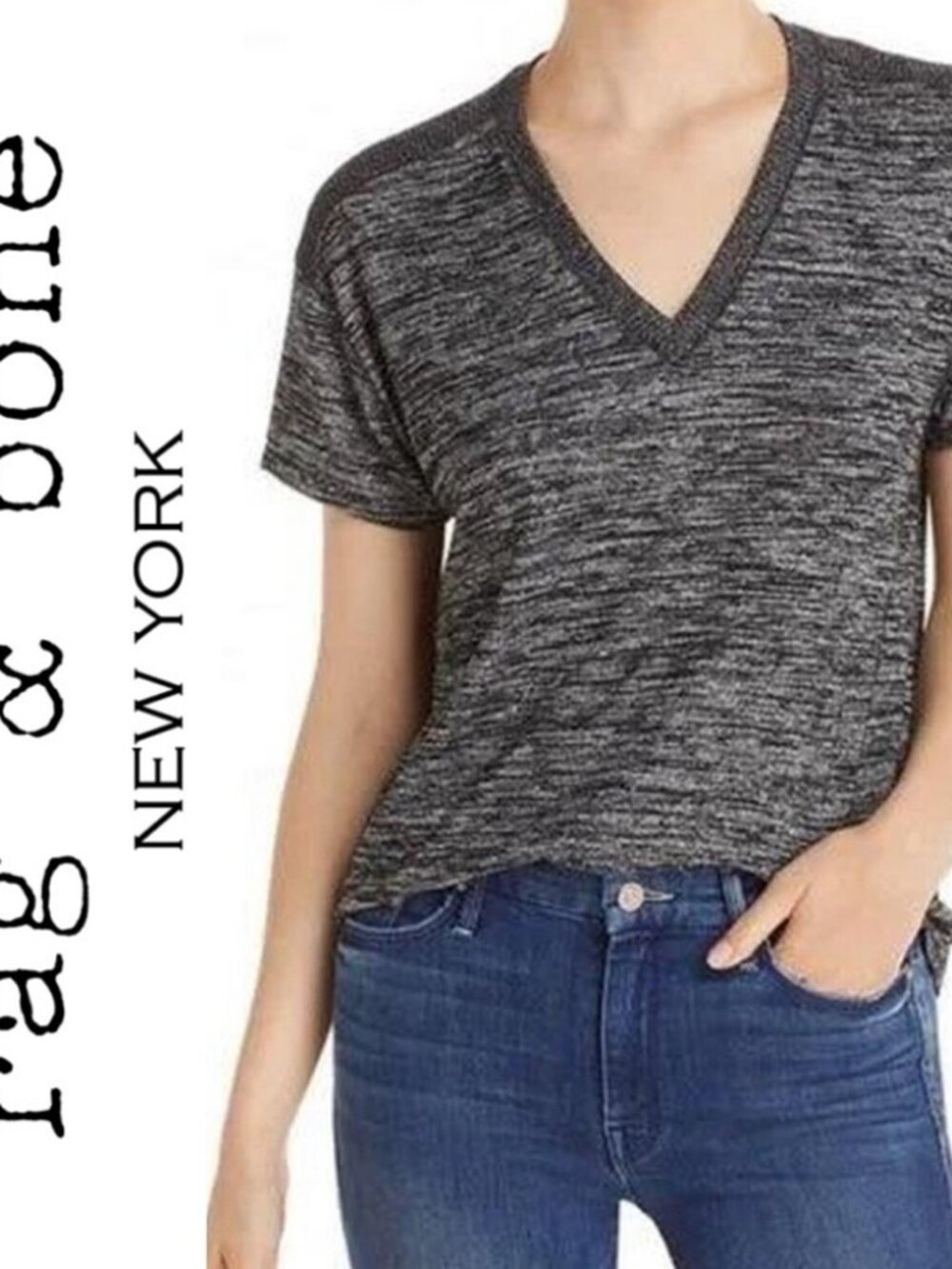 Rag And Bone v neck t shirt
